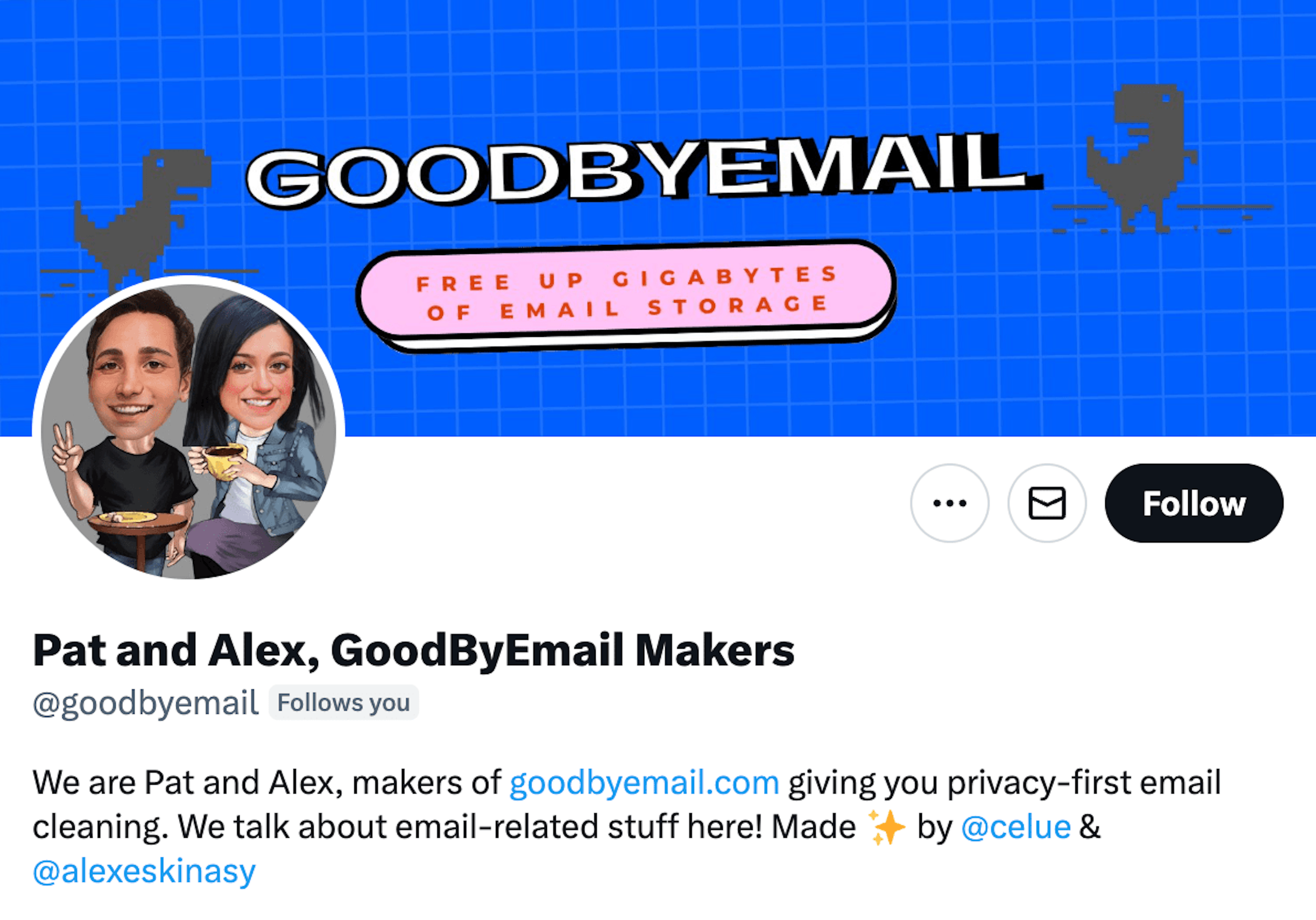 GoodByEmail Profile on X Tweeter